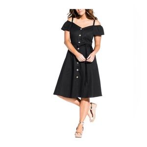 BNWT City Chic black dress
